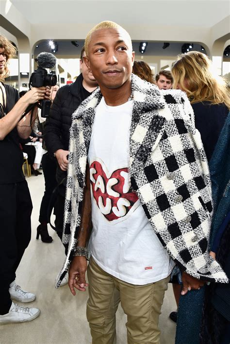 pharell wearing chanel|8 Most Memorable Times Pharrell Williams Wore Chanel in 2016.